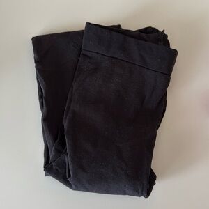 Aritzia Main Character Black Opaque Tights S/M